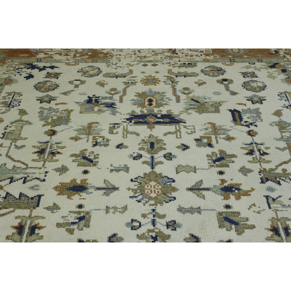 Isabelline Masmoudi OneofaKind 6.7x9.6 Area Rug White Wayfair Canada